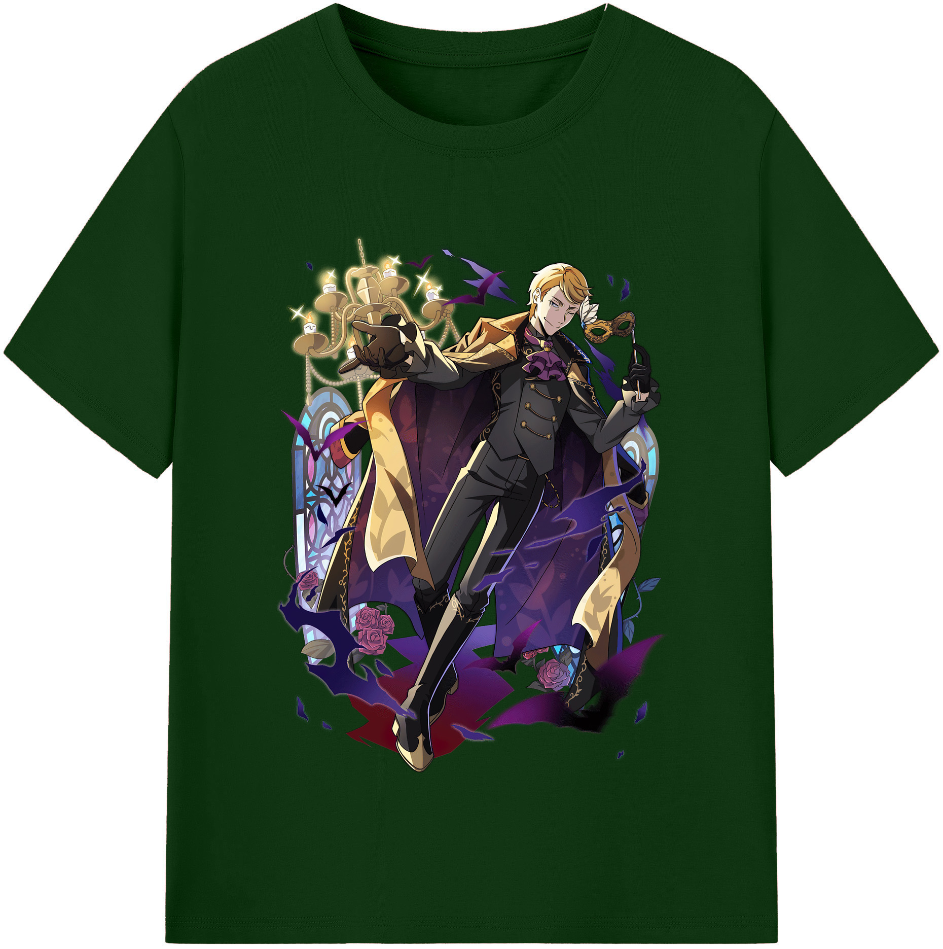 （画像用） 文豪ストレイドッグス Bungo Stray Dogs 綿100％半袖Tシャツ（フロントプリント）